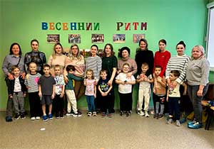 Конспект открытого занятия «Весенний ритм»