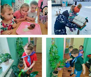 «Организация трудового воспитания в природе как средство развития дошкольник».