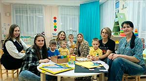 Мастер-классы c родителями в период адаптации детей младшего возраста к детскому саду