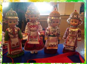 Конспект занятия младшей группы по художественно- эстетическому развитию (лепка). Тема: «Бусы для чувашских кукол».