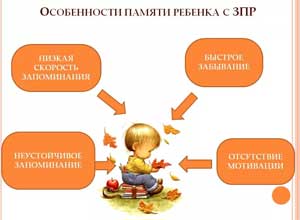 Особенности памяти у детей с ЗПР
