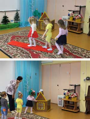 Семинар-практикум для родителей с детьми в рамках семейного клуба «Бусинка» «В гостях у сказки «Теремок»