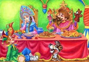 Сценарий летнего развлечения «Играем с Царевной — Несмеяной»