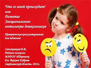 Практическое консультирование для педагогов «Что со мной происходит? или Развитие Эмоционального интеллекта дошкольников»