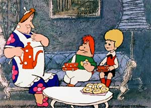 Сценарий развлечения для детей 5-7 лет «КАРЛСОН И ФРЕКЕН БОК В ГОСТЯХ У РЕБЯТ»