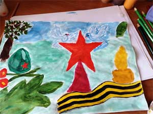 День победы глазами малышей!!!