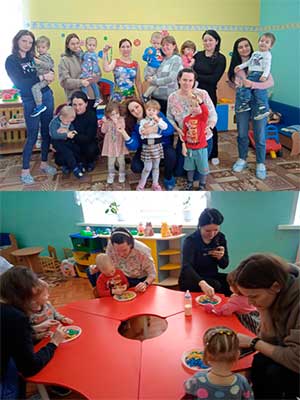 Мастер — класс с детьми и родителями к 8 Марта «Бусы для мамы»