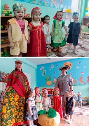 Игра-инсценировка по сказки «Репка»