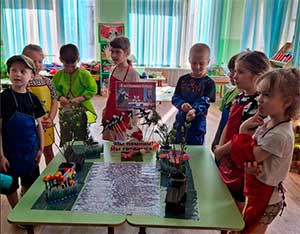 План-конспект непрерывной образовательной деятельности по трудовому воспитанию для детей подготовительной к школе группы «Ландшафтный дизайнер» «Аллея Славы».