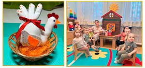 Мастер-класс по изготовлению мягкой игрушки для театрализованной деятельности «Курочка Ряба»