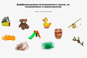«Дифференциация оппозиционных звуков: методы и приемы работы»