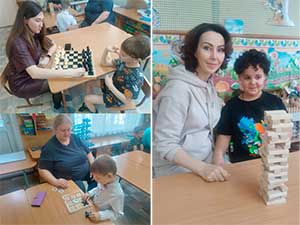 Совместный досуг «Играем в настольные игры» (Совместное мероприятие для детей и родителей)