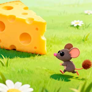 Подвижная игра «Сыр и мышки»