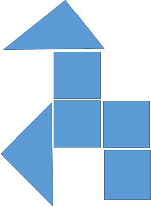 Интегрированное занятие по формированию элементарных математических представлений с элементами плоскостного конструирования и аппликации в старше-подготовительной группе