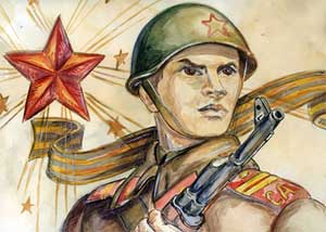 Сценарий праздника «На знамя Победы равняем шаг!» для детей подготовительной и старшей групп и родителей